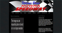 Desktop Screenshot of nowraspeedway.com.au